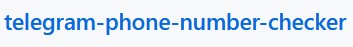 github.com bellingcat telegram-phone-number-checker